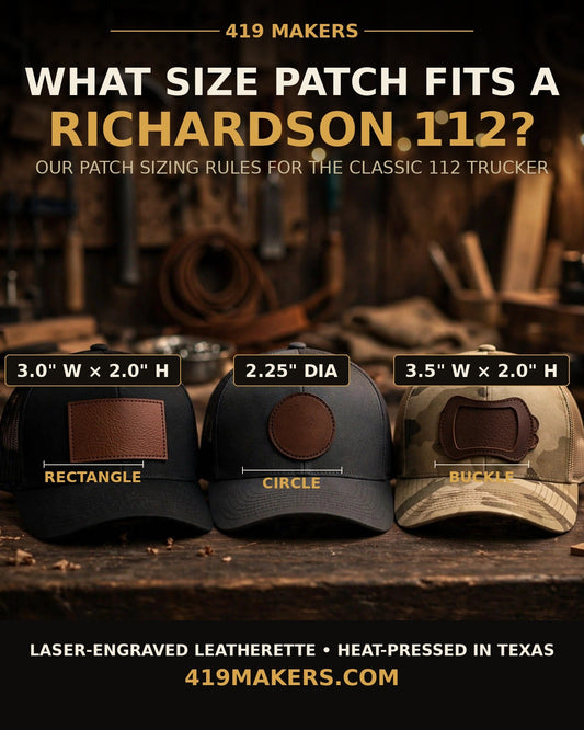 What Size Patch Fits a Richardson 112? Our Sizing Rules