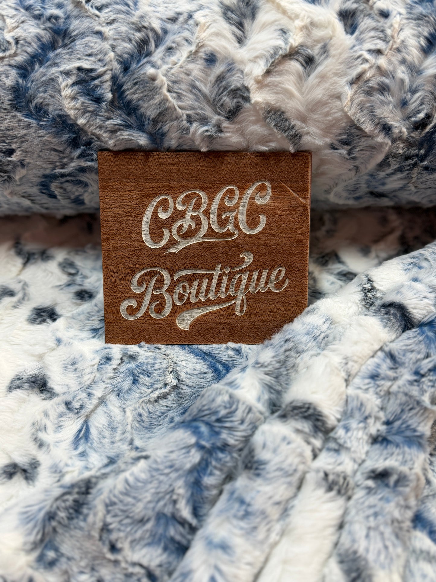 Luxe Cuddle® Snowy Owl Navy