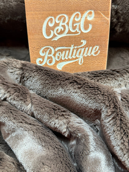 Luxe Cuddle® Hide Chocolate