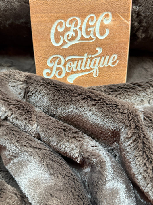 Luxe Cuddle® Hide Chocolate