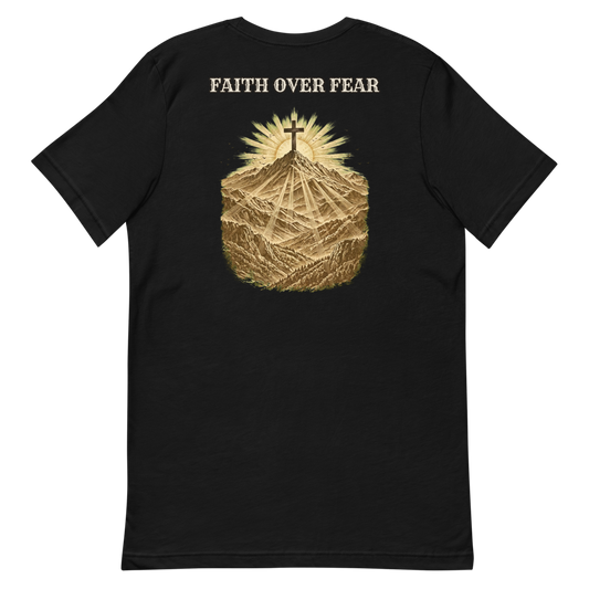 Faith Over Fear Tee | Faith Back Print