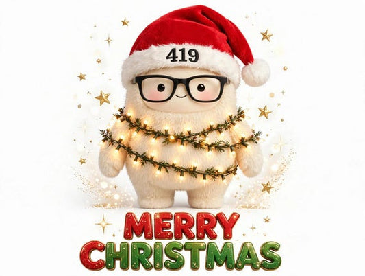 Merry Christmas Muse 419 Santa Sticker | Muse the Muse Avatar Kiss-Cut Vinyl