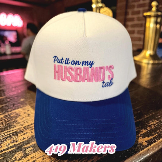 Funny Embroidered Two-Tone Snapback Hat | Wife Gift for Girls Trip